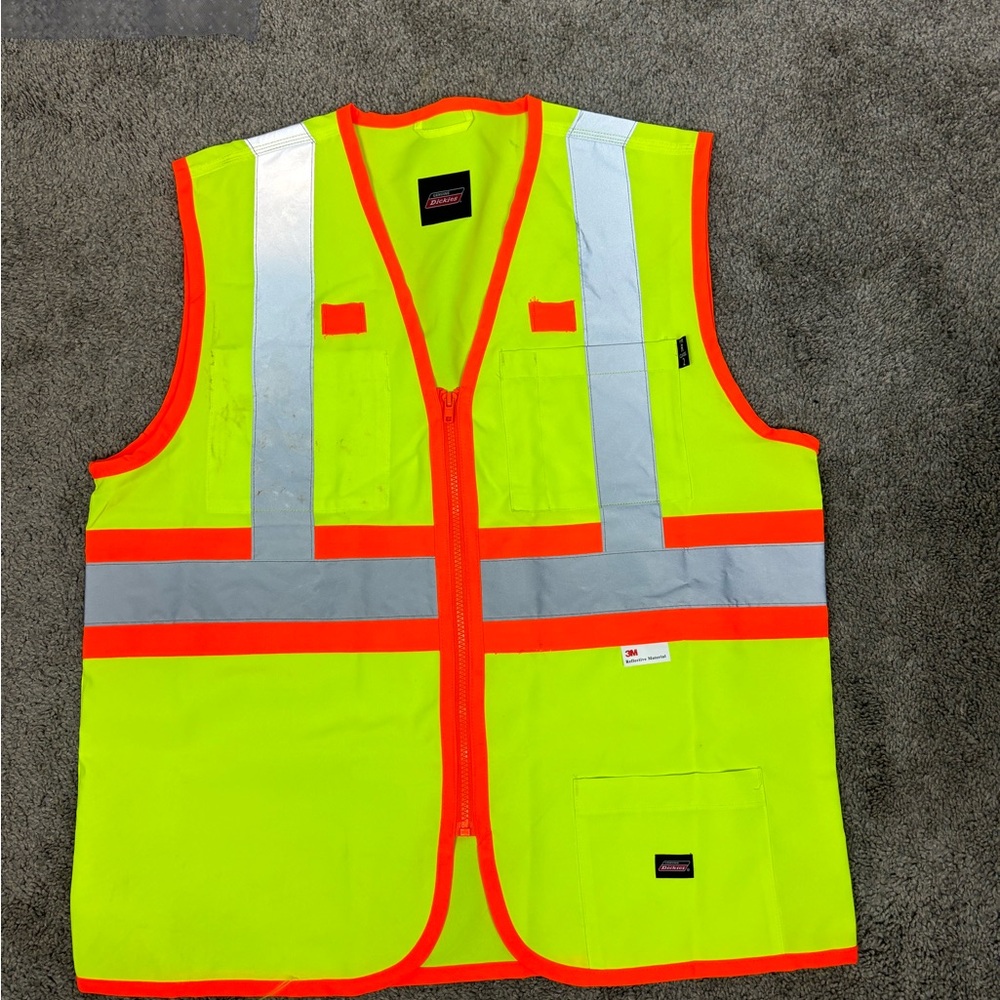 Genuine Dickies Hi-Vis‎ Synthetic Work Vest